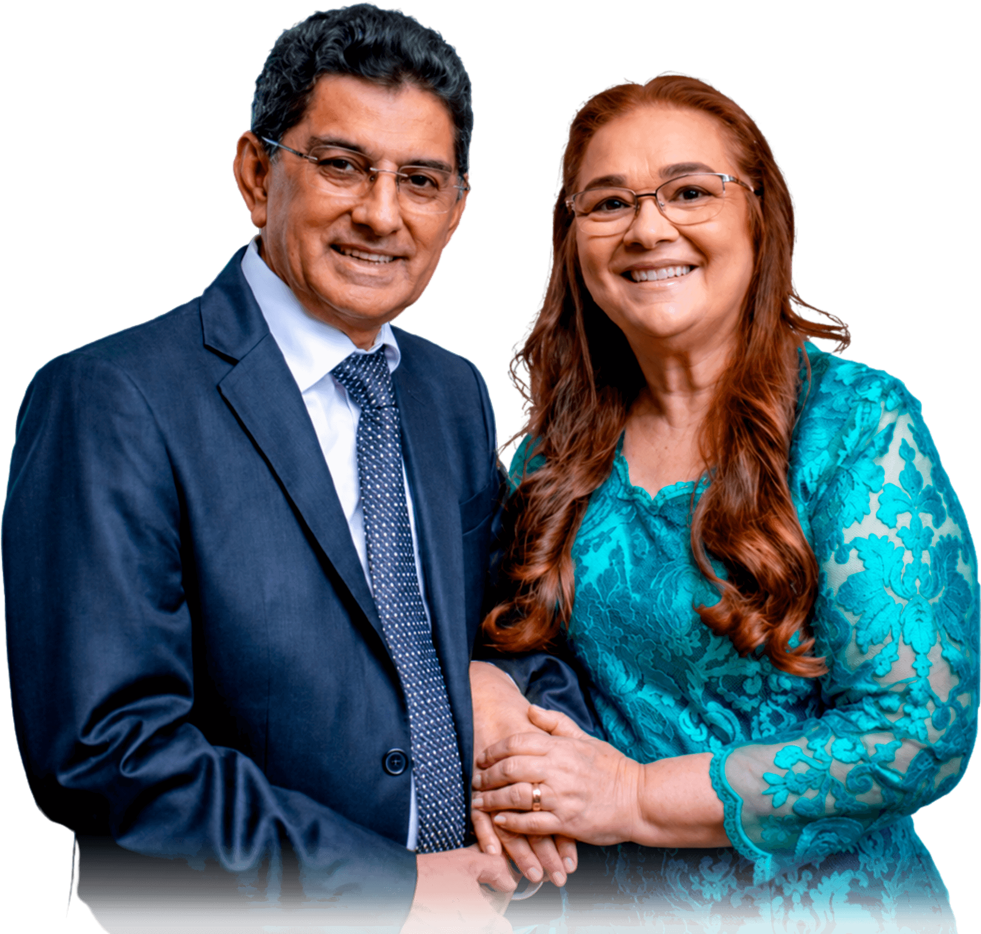 Pr. Océlio Nauar e esposa